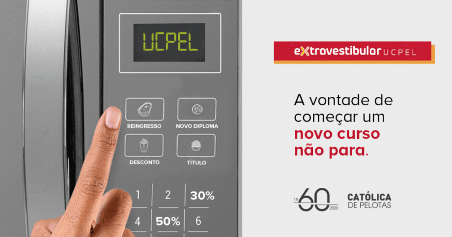 Extravestibular da UCPel recebe inscrições para ingresso em 2021
